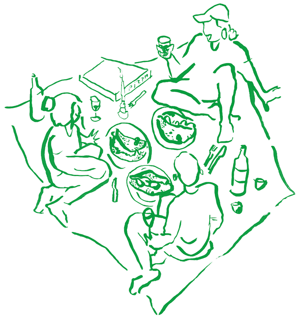 joschi Pizza Bistro Hamburg – Illustration